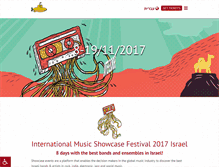 Tablet Screenshot of musicshowcaseil.com